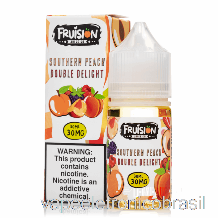 Vape Recarregável Southern Peach Double Delight - Sais De Fruisão - 30ml 30mg